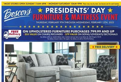 Boscov's (CT, DE, MD, NJ, NY, PA) Weekly Ad Flyer Specials February 9 to February 15, 2023