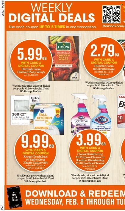 Mariano’s (IL) Weekly Ad Flyer Specials February 8 to February 14, 2023