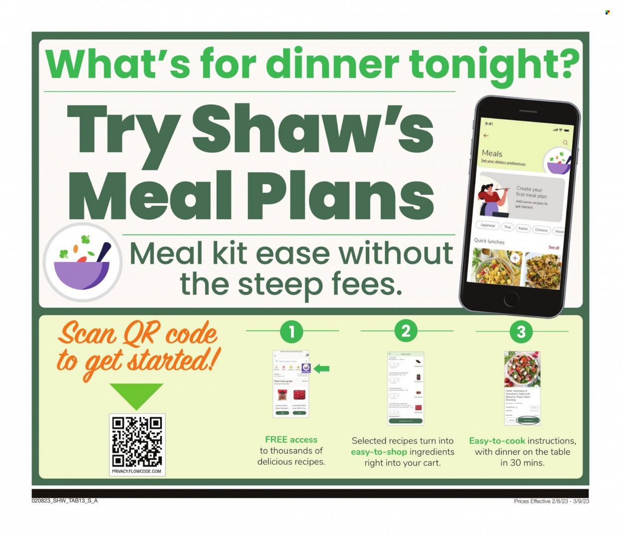 Shaw’s (MA, ME, NH, RI, VT) Weekly Ad Flyer Specials February 8 to March 9, 2023