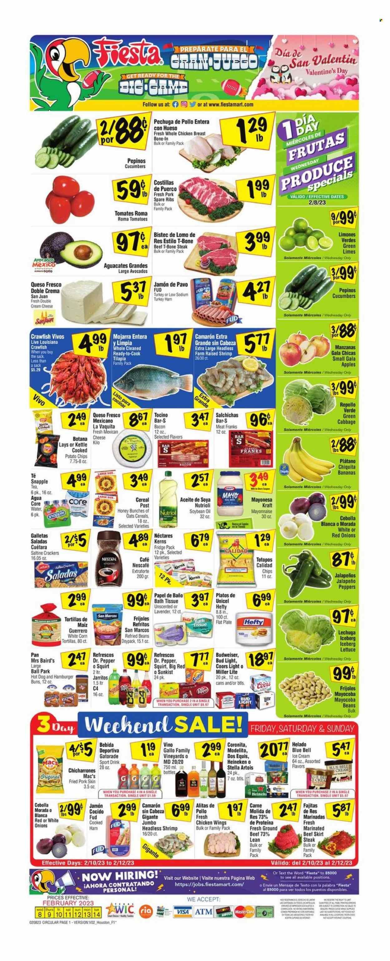 Fiesta Mart (TX) Weekly Ad Flyer Specials February 8 to February 14, 2023