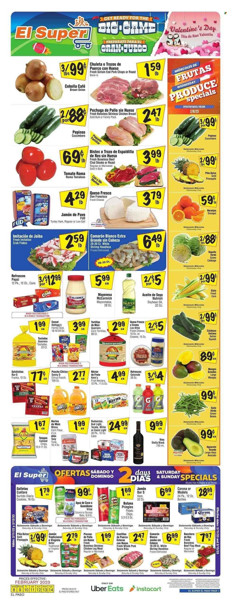 El Super (TX) Weekly Ad Flyer Specials February 8 to February 14, 2023