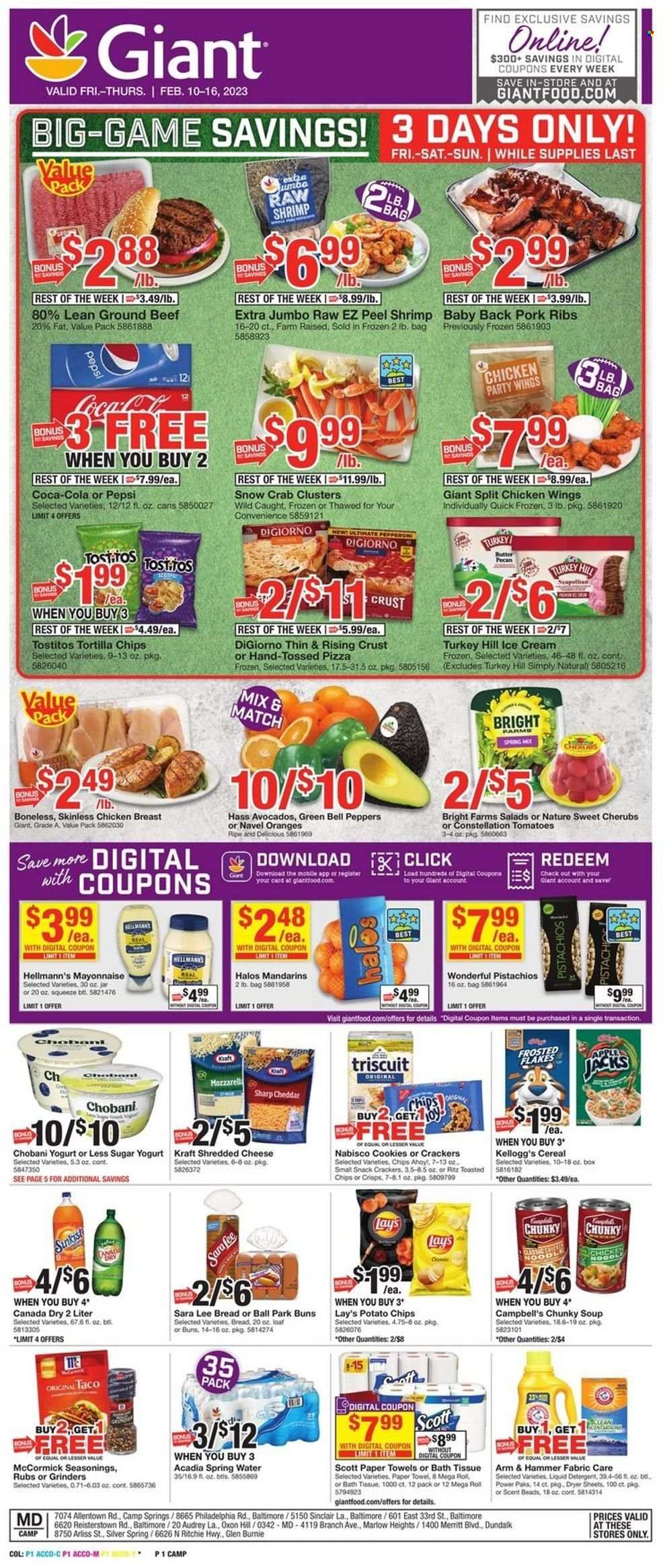 Giant Food (DE, MD, VA) Weekly Ad Flyer Specials February 10 to February 16, 2023