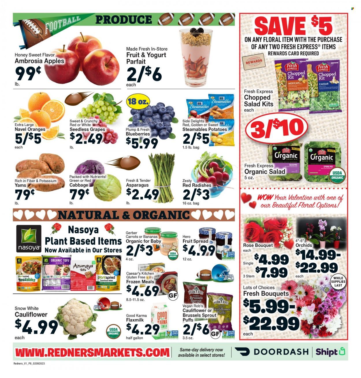 Redner's Markets (DE, MD, PA) Weekly Ad Flyer Specials February 9 to February 15, 2023