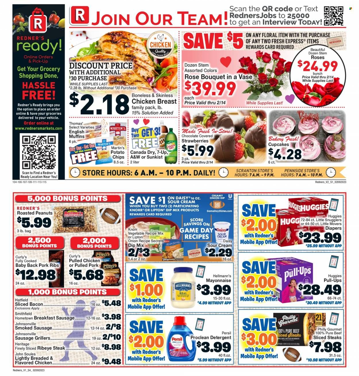 Redner's Markets (DE, MD, PA) Weekly Ad Flyer Specials February 9 to February 15, 2023