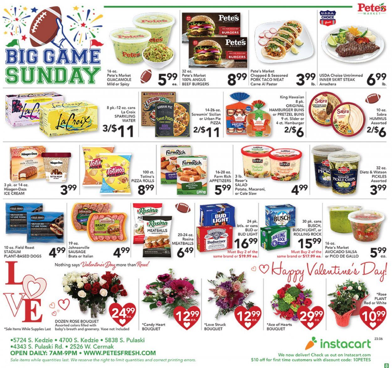 Pete's Fresh Market (IL) Weekly Ad Flyer Specials February 8 to February 14, 2023