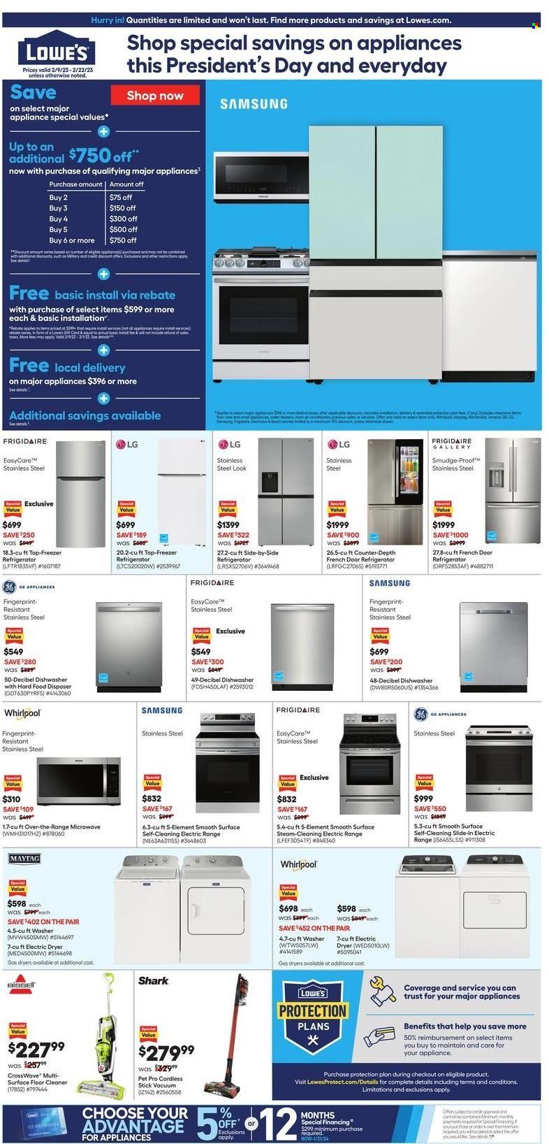 Lowe's Weekly Ad Flyer Specials February 9 to February 22, 2023