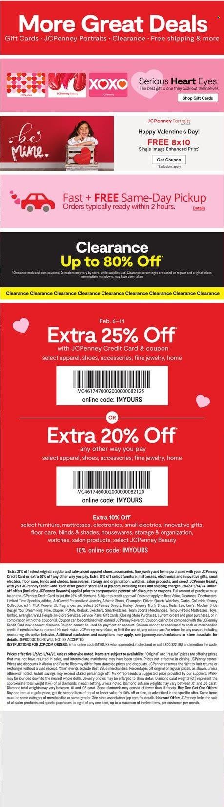 JCPenney Weekly Ad Flyer Specials February 6 to February 14, 2023