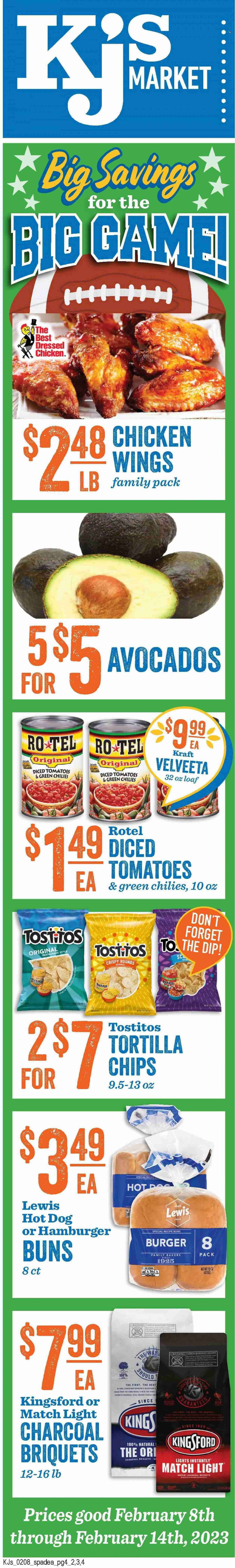 KJ´s Market (GA, SC) Weekly Ad Flyer Specials February 8 to February 14, 2023