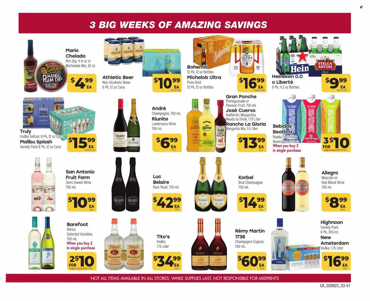 Cardenas (CA, NV) Weekly Ad Flyer Specials February 8 to February 28, 2023