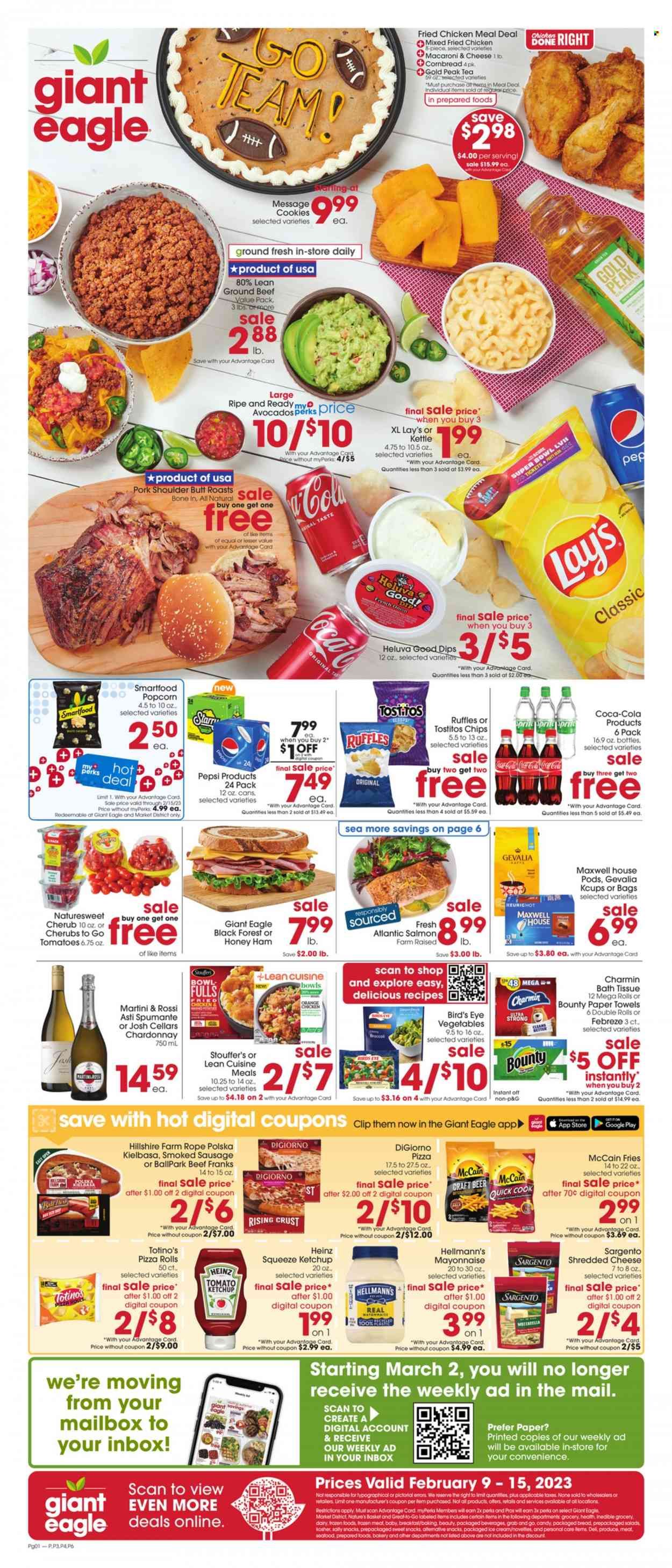 Giant Eagle (OH, PA) Weekly Ad Flyer Specials February 9 to February 15, 2023