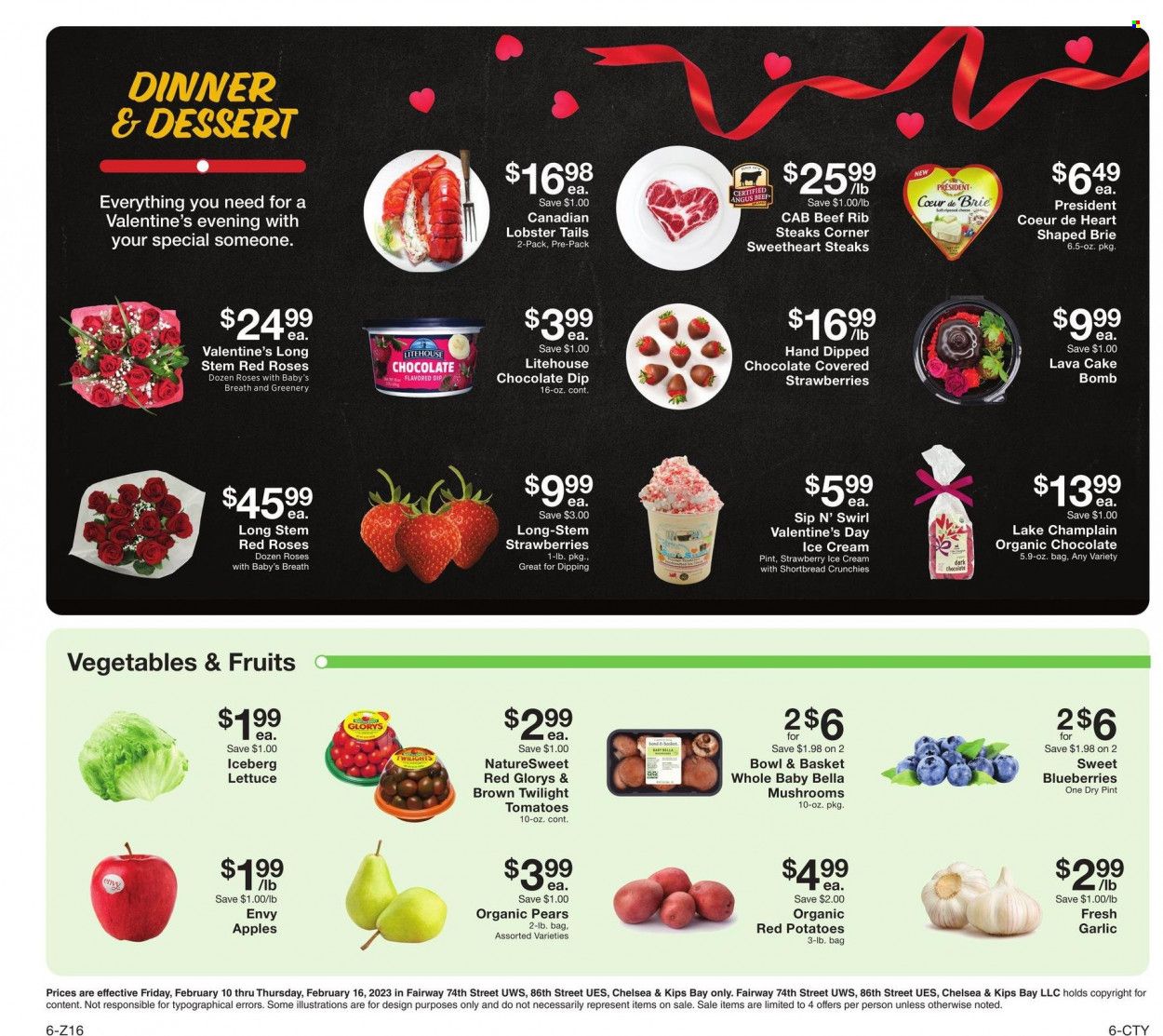 Fairway Market (CT, NJ, NY) Weekly Ad Flyer Specials February 10 to February 16, 2023
