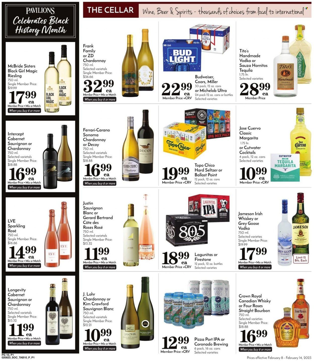 Pavilions (CA) Weekly Ad Flyer Specials February 8 to February 14, 2023