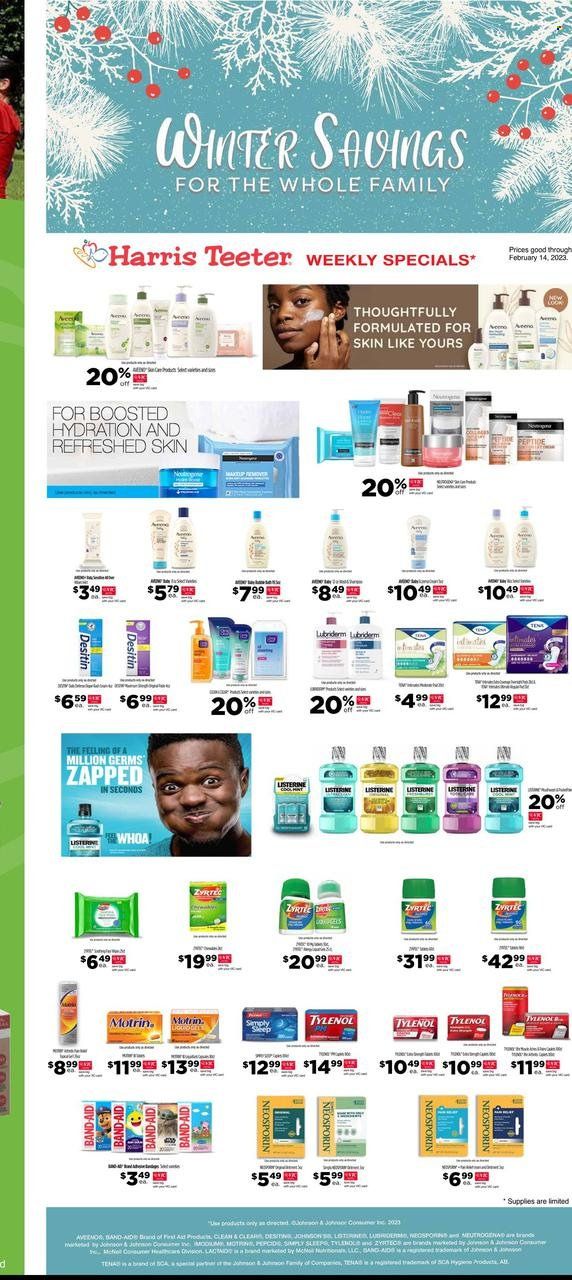 Harris Teeter Weekly Ad Flyer Specials February 8 to February 14, 2023