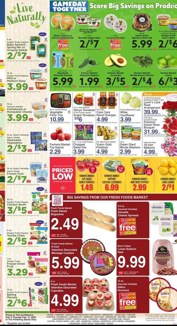 Harris Teeter Weekly Ad Flyer Specials February 8 to February 14, 2023