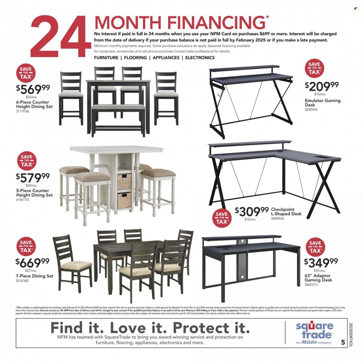 Nebraska Furniture Mart (IA, KS, NE, TX) Weekly Ad Flyer Specials February 8 to February 14, 2023