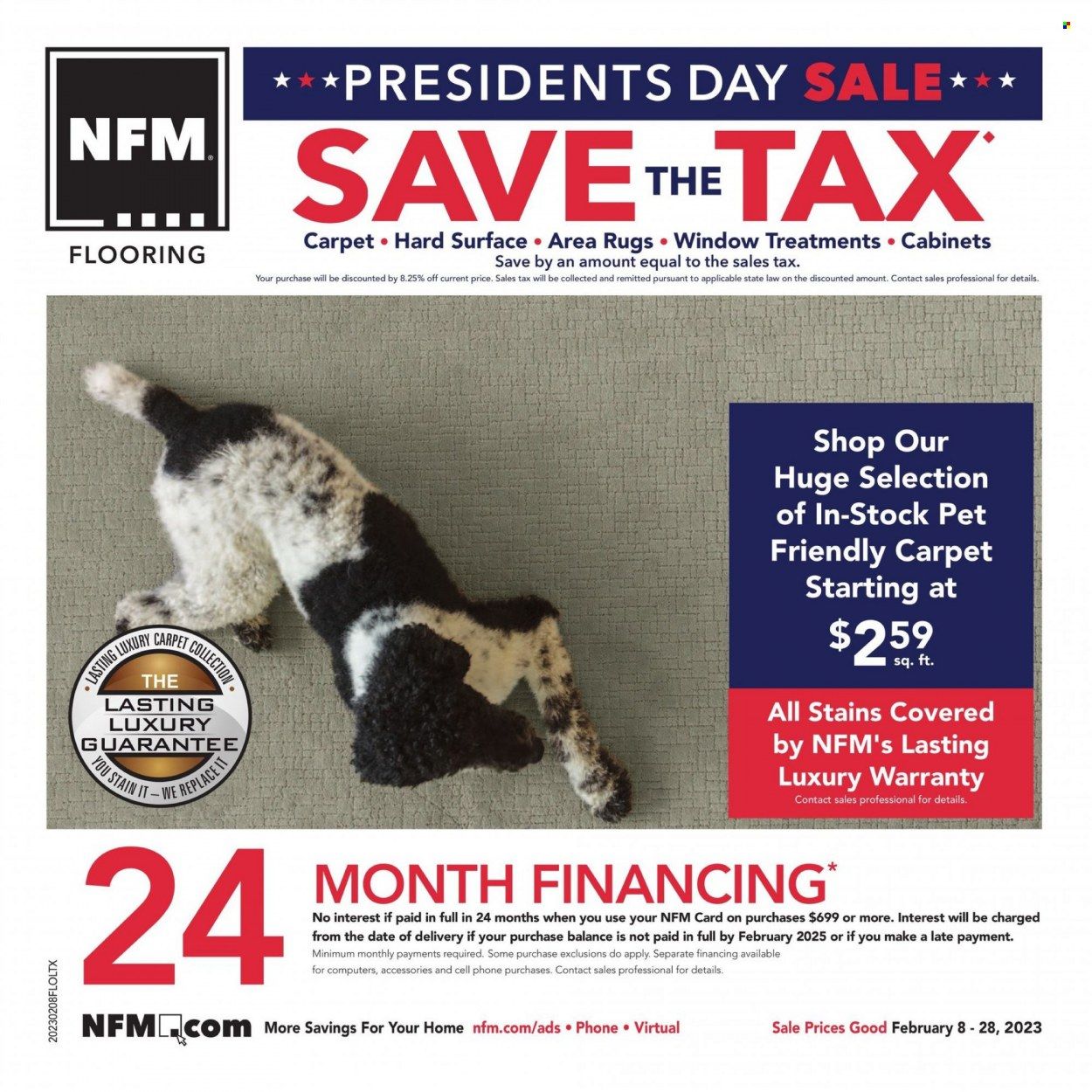 Nebraska Furniture Mart (IA, KS, NE, TX) Weekly Ad Flyer Specials February 8 to February 28, 2023