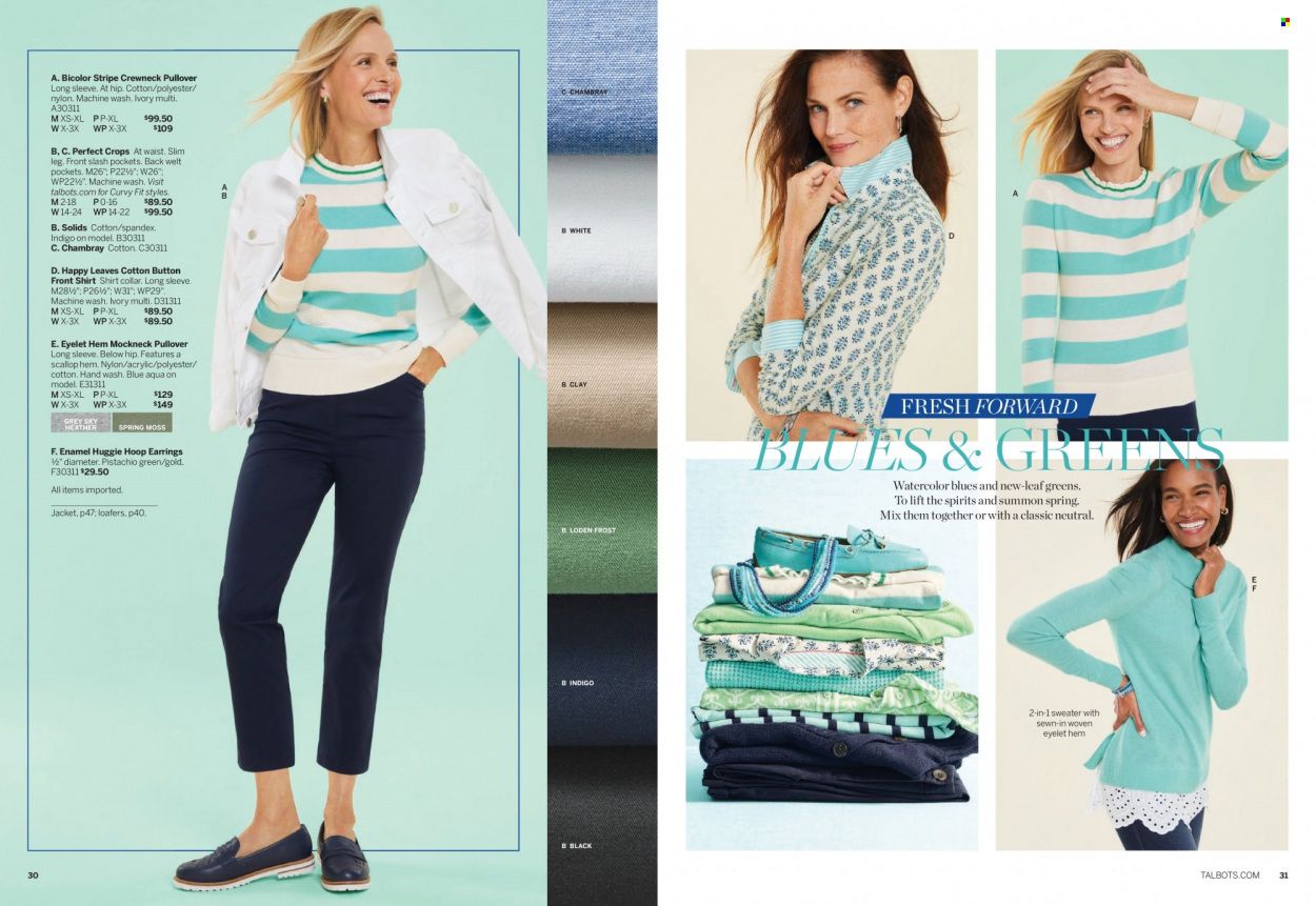 Talbots Weekly Ad Flyer Specials February 1 to February 28, 2023