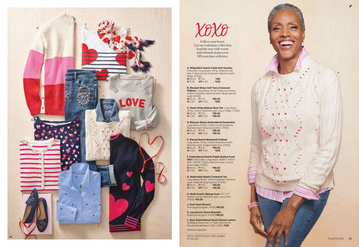 Talbots Weekly Ad Flyer Specials February 1 to February 28, 2023