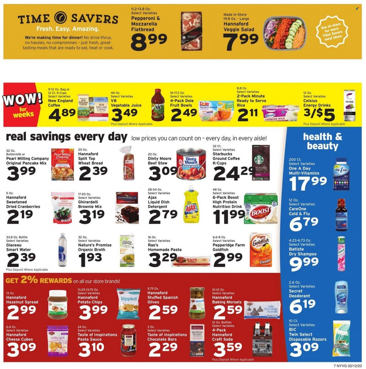 Hannaford (NY) Weekly Ad Flyer Specials February 12 to February 18, 2023