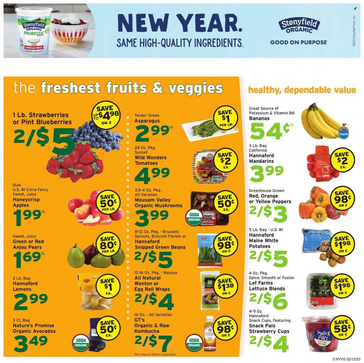 Hannaford (NY) Weekly Ad Flyer Specials February 12 to February 18, 2023