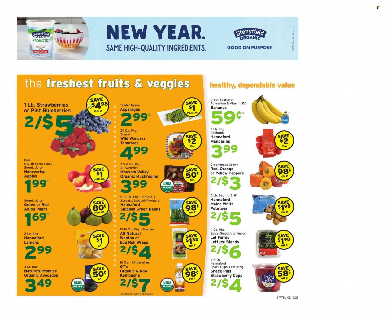 Hannaford (VT) Weekly Ad Flyer Specials February 12 to February 18, 2023