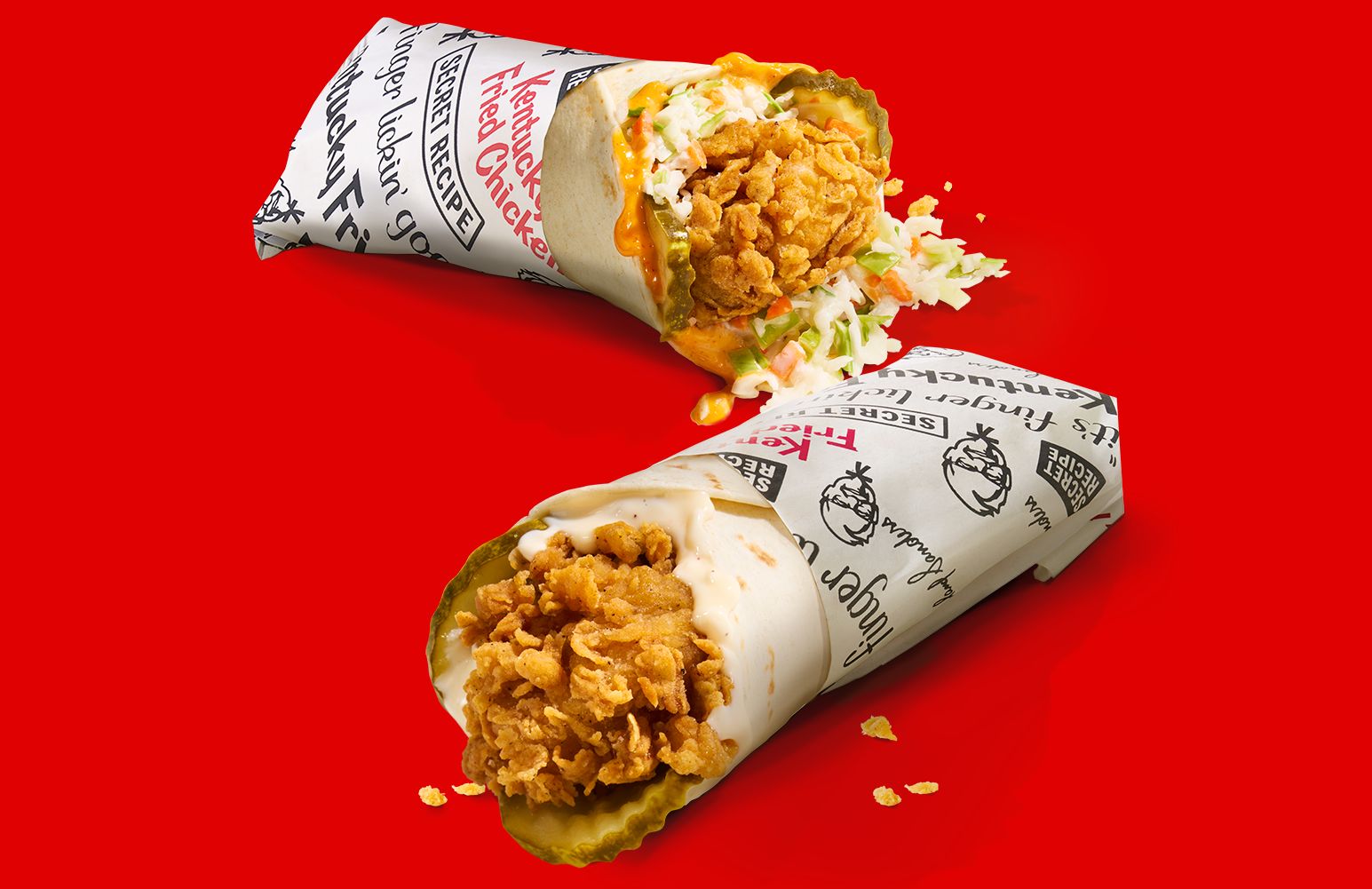 Save with 2 for $5 Wraps Online or In-app at Kentucky Fried Chicken for a Short Time Only Save with 2 for $5 Wraps Online or In-app at Kentucky Fried Chicken for a Short Time Only