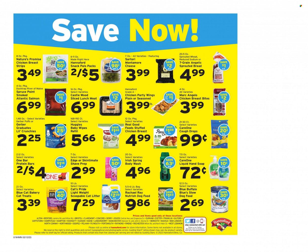 Hannaford (NH) Weekly Ad Flyer Specials February 12 to February 18, 2023