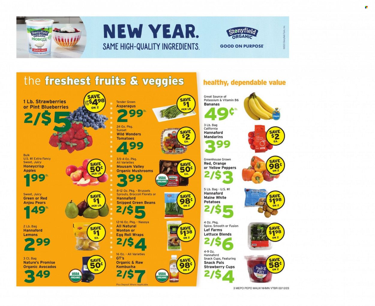 Hannaford (MA) Weekly Ad Flyer Specials February 12 to February 18, 2023