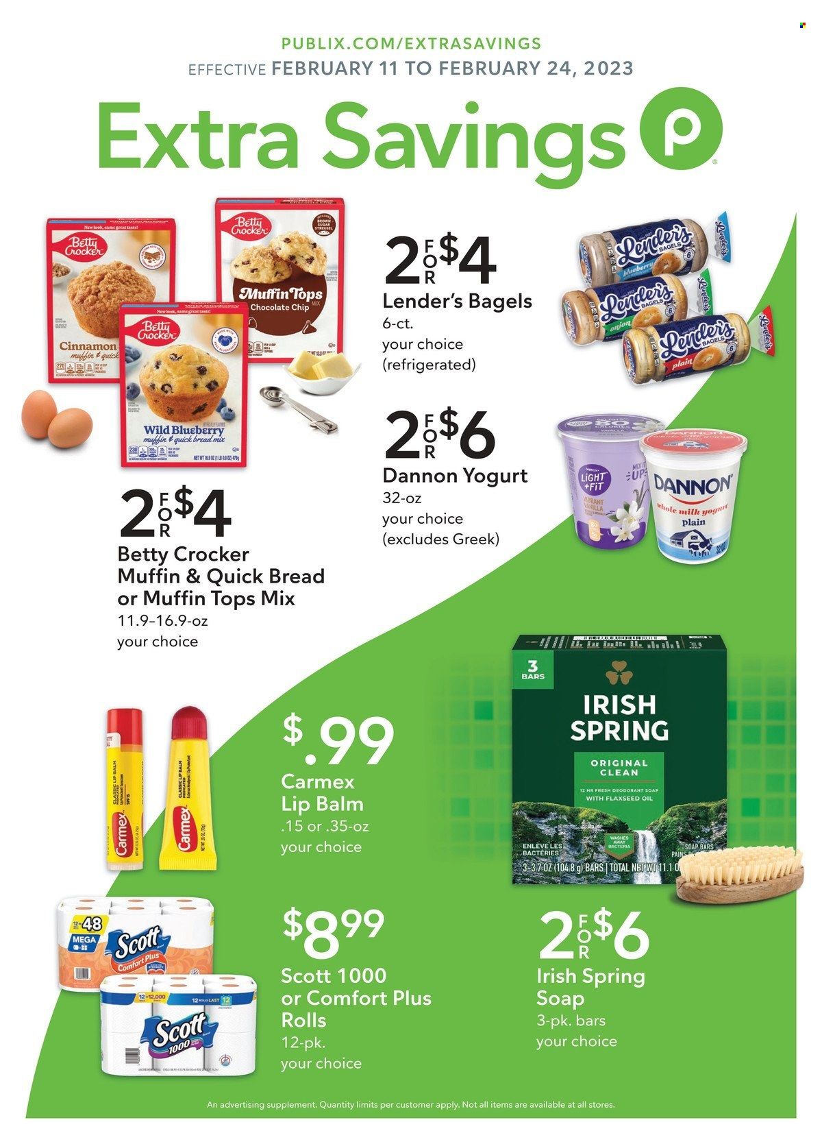 Publix (AL, FL, GA, NC, SC, TN) Weekly Ad Flyer Specials February 11 to February 24, 2023