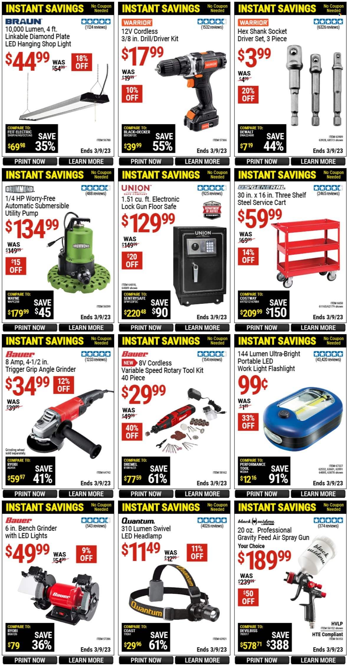 Harbor Freight Weekly Ad Flyer Specials February 10 to March 9, 2023