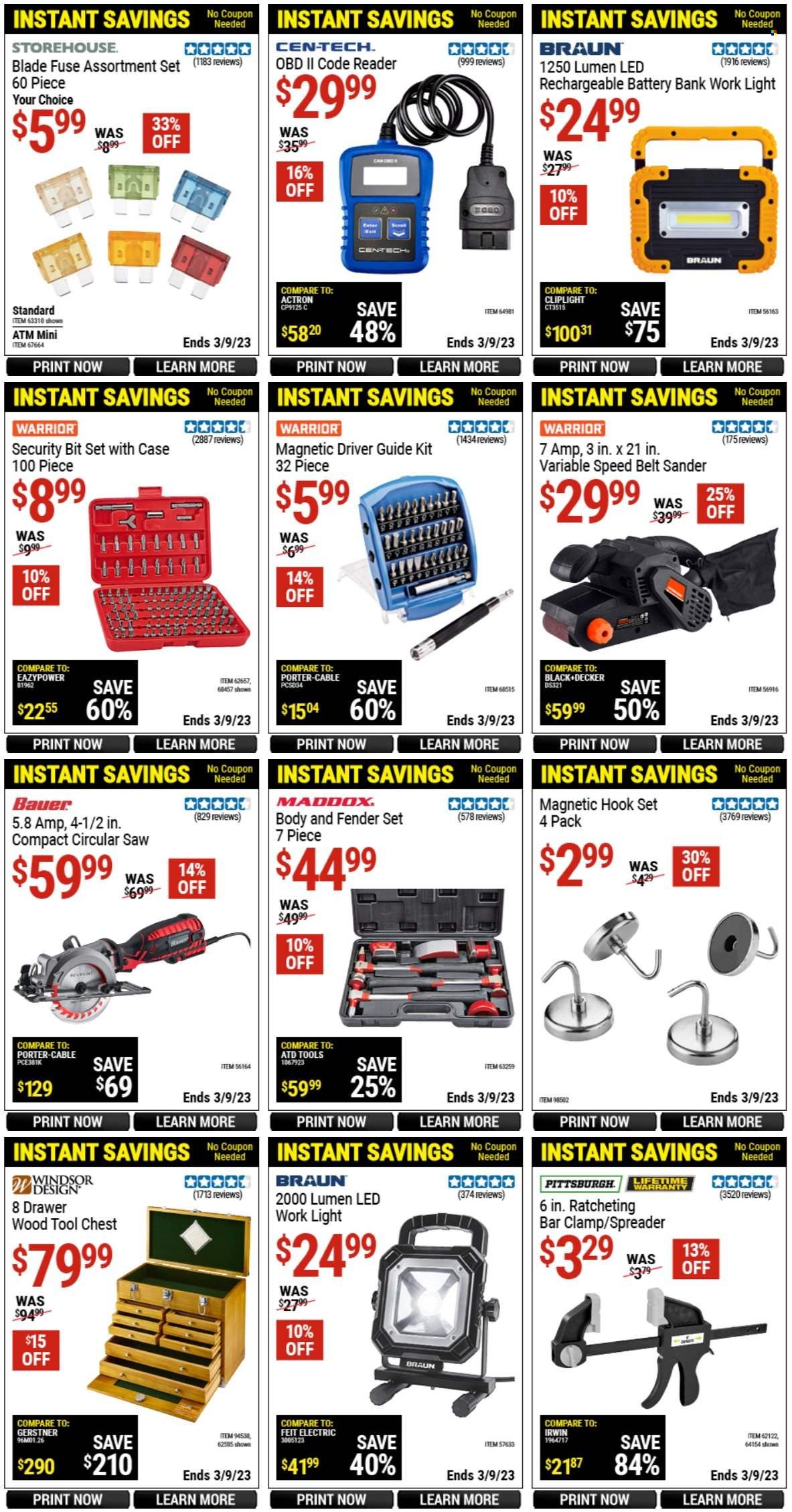 Harbor Freight Weekly Ad Flyer Specials February 10 to March 9, 2023