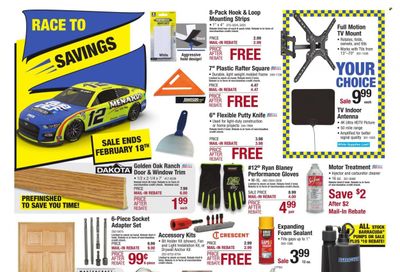 Menards (MI) Weekly Ad Flyer Specials February 9 to February 18, 2023