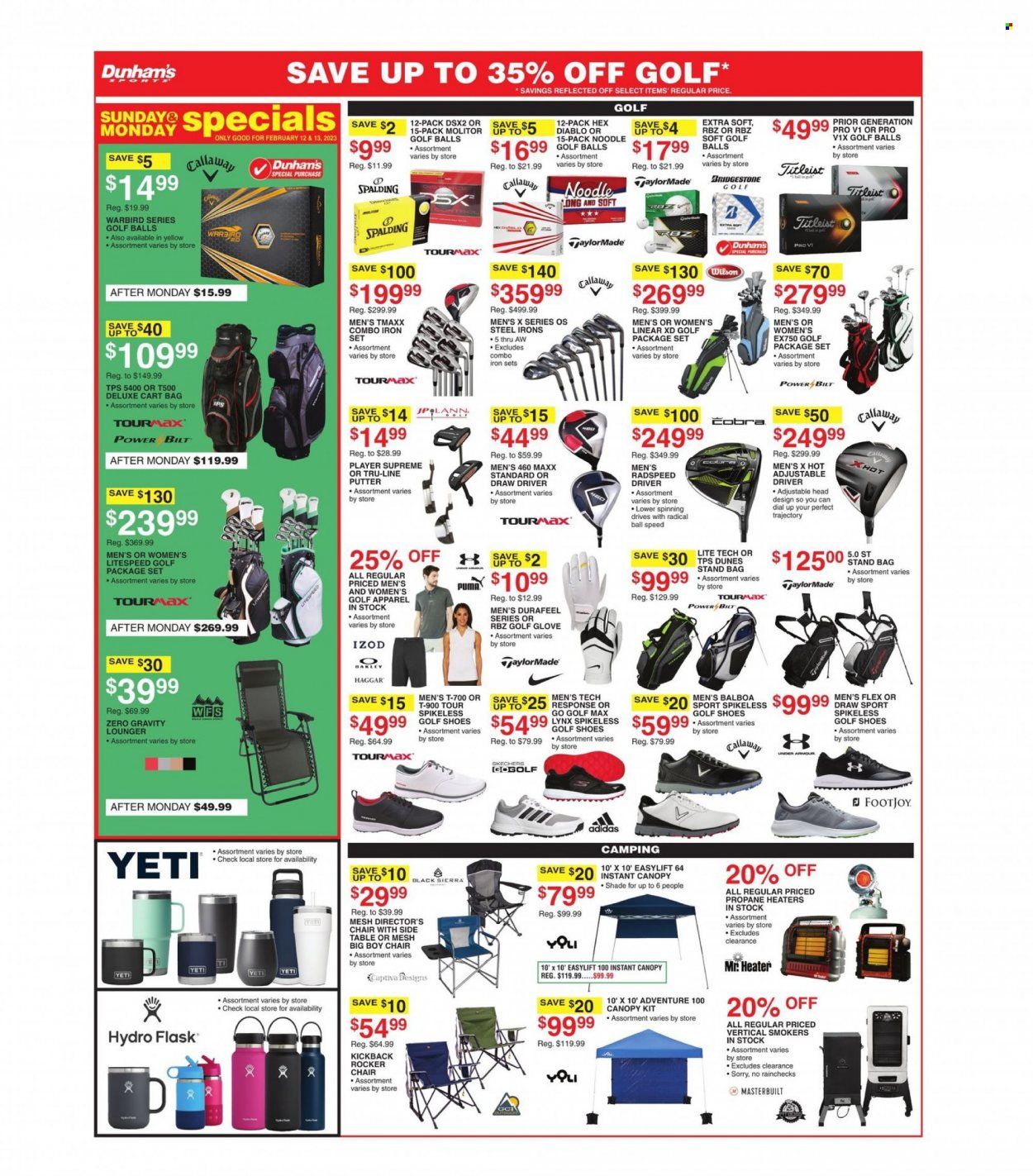 Dunham's Sports (MI) Weekly Ad Flyer Specials February 11 to February 16, 2023