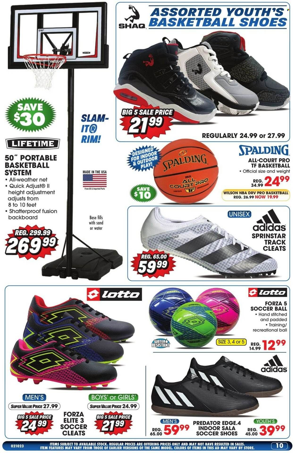Big 5 (AZ, CA, CO, ID, NM, OR, UT, WA) Weekly Ad Flyer Specials February 10 to February 16, 2023