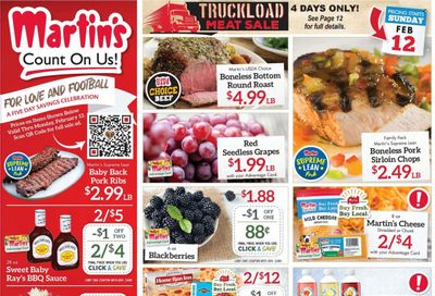 Martin’s (IN, MI) Weekly Ad Flyer Specials February 12 to February 18, 2023