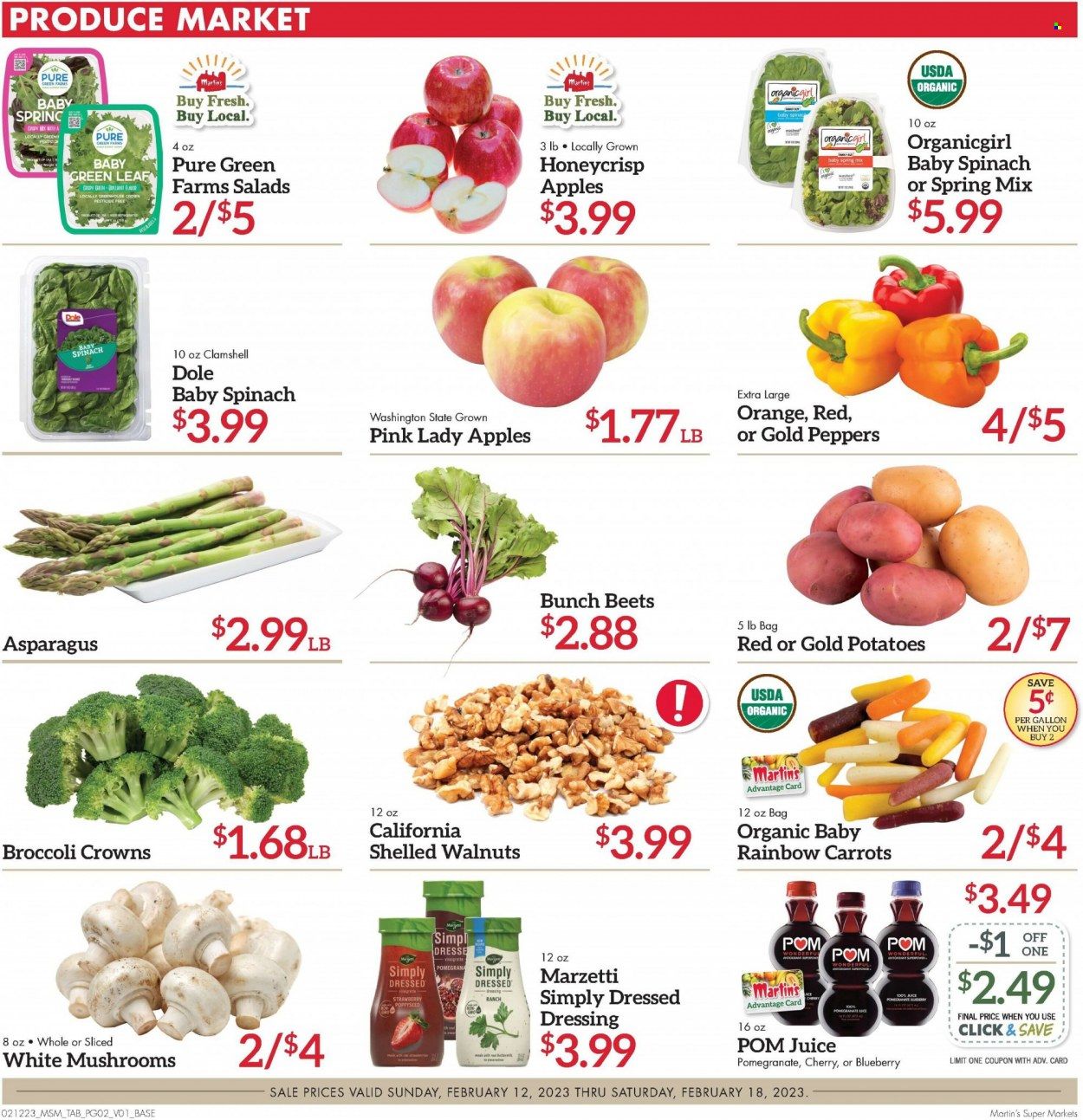 Martin’s (IN, MI) Weekly Ad Flyer Specials February 12 to February 18, 2023