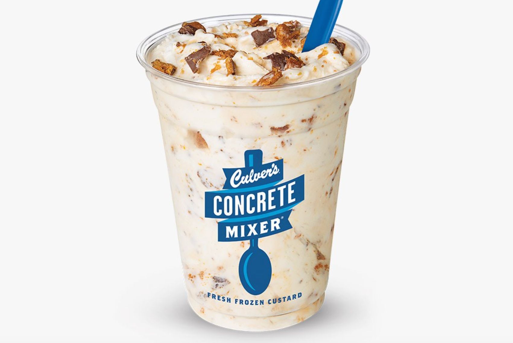 Culver’s Features the Tasty Vanilla Concrete Mixer Made With Butterfinger Culver’s Features the Tasty Vanilla Concrete Mixer Made With Butterfinger