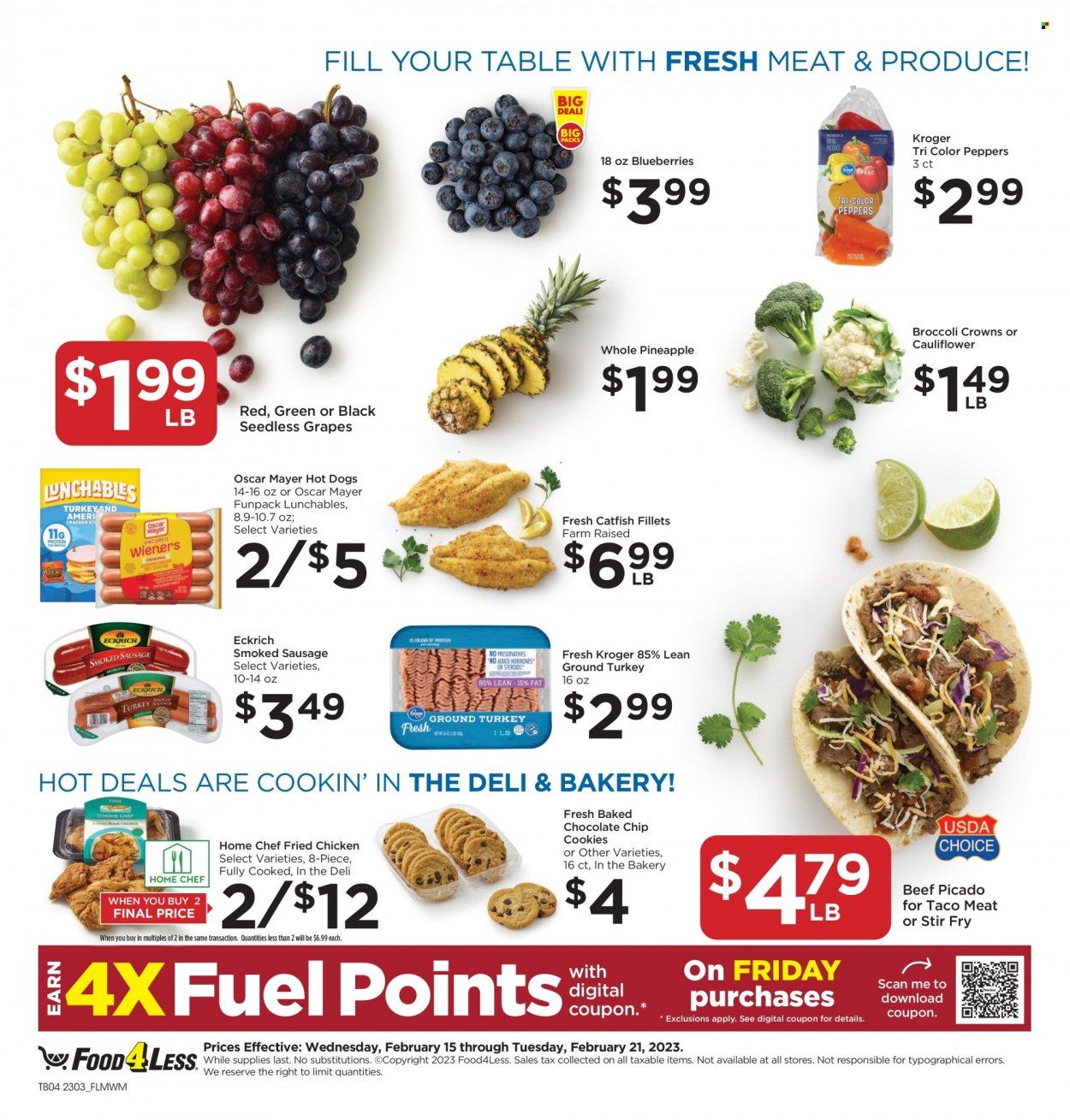 Food 4 Less (IL) Weekly Ad Flyer Specials February 15 to February 21, 2023
