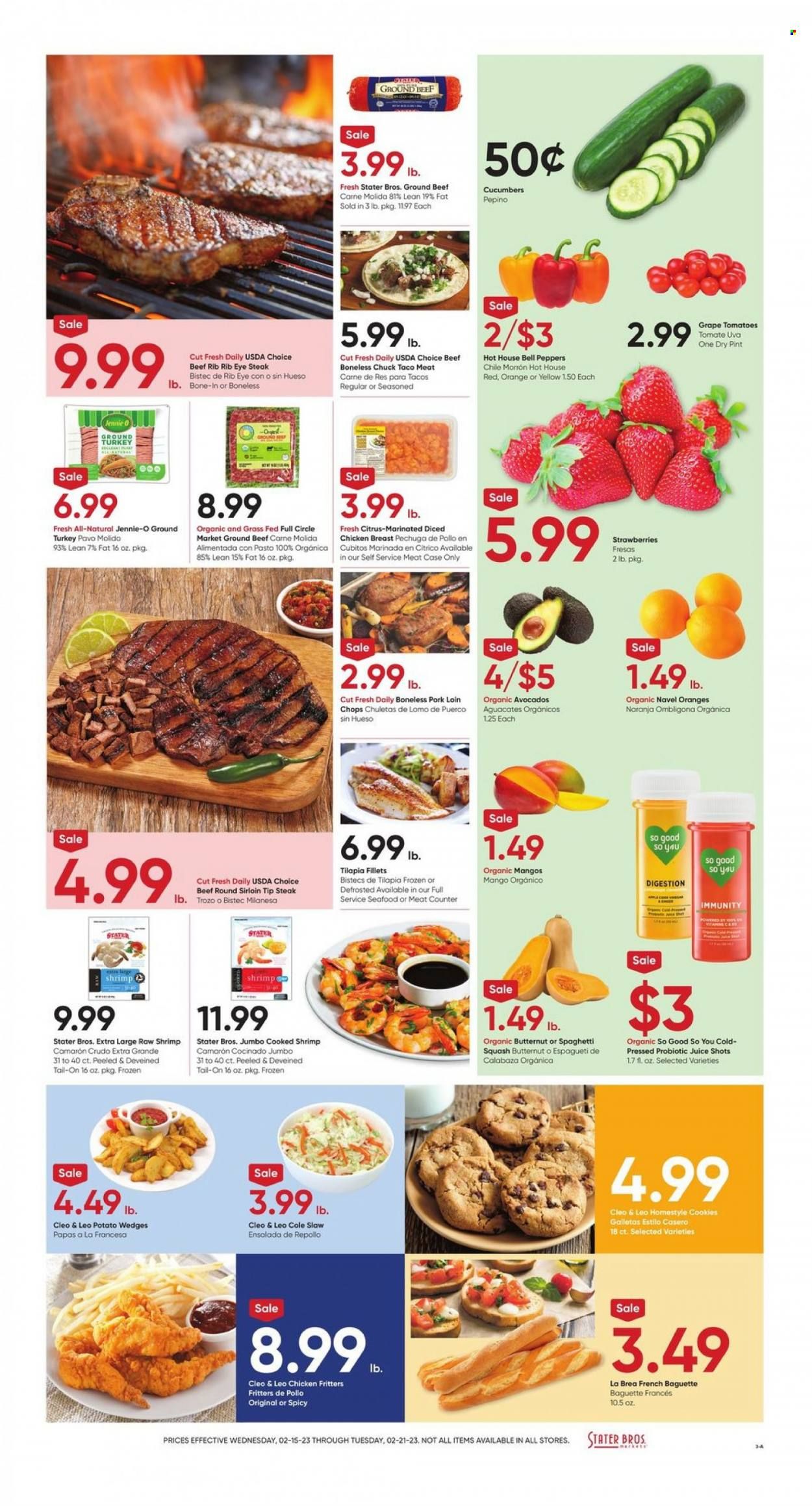 Stater Bros. (CA) Weekly Ad Flyer Specials February 15 to February 21, 2023