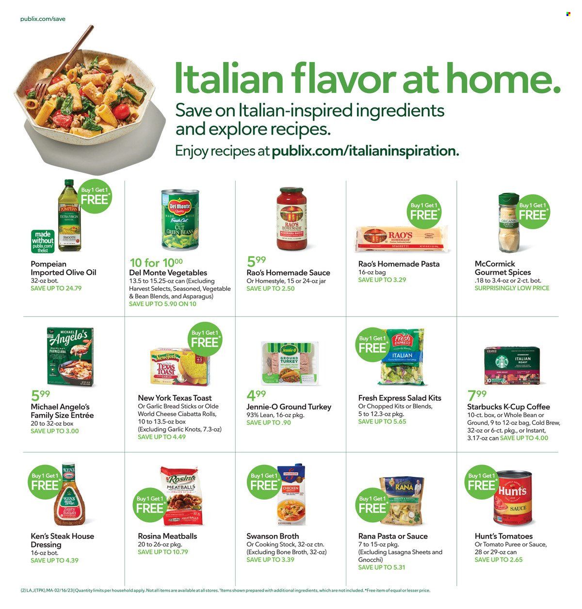 Publix (AL, FL, GA, NC, SC, TN) Weekly Ad Flyer Specials February 16 to February 22, 2023