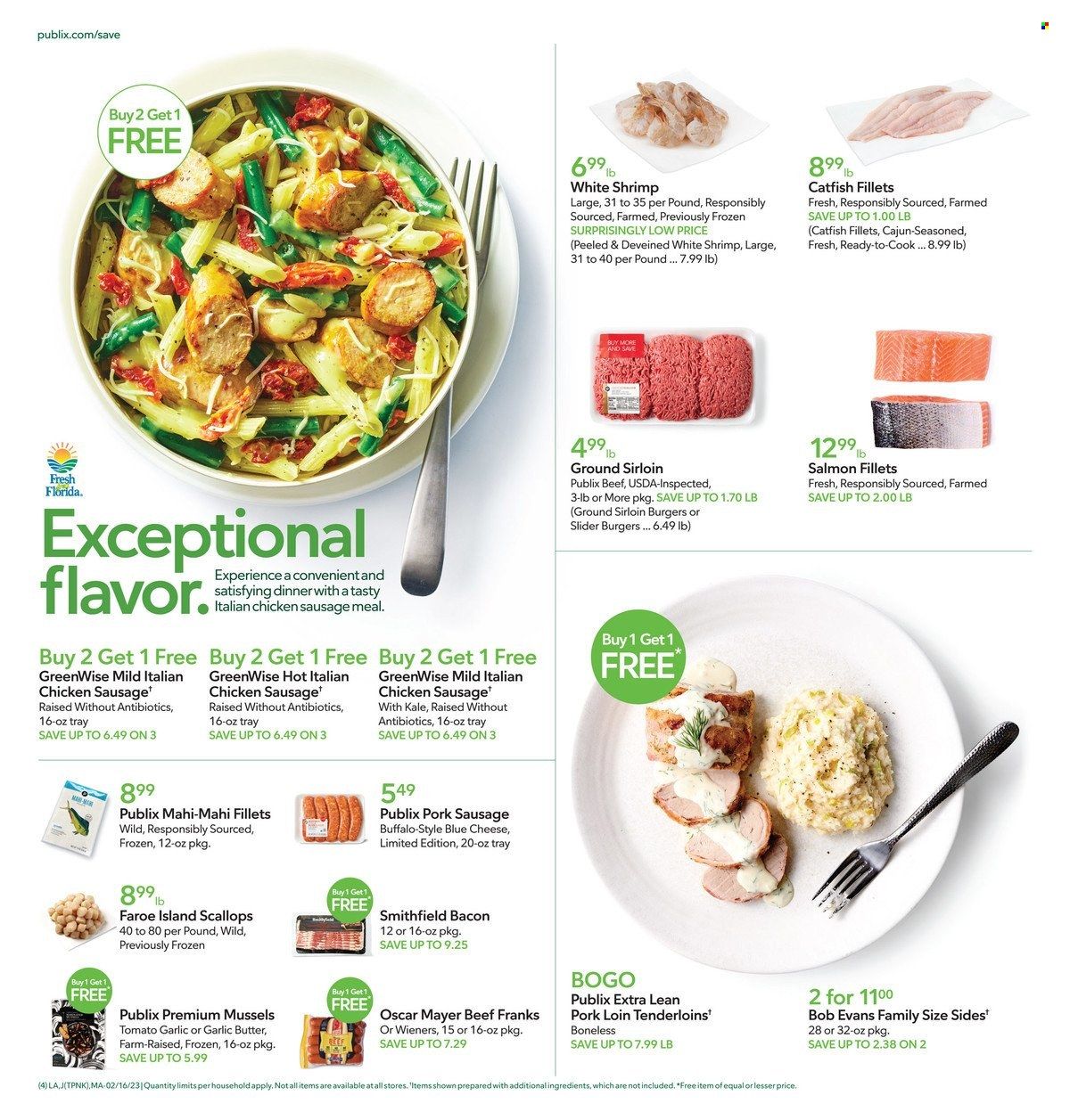 Publix (AL, FL, GA, NC, SC, TN) Weekly Ad Flyer Specials February 16 to February 22, 2023