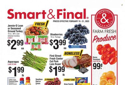 Smart & Final (AZ, CA) Weekly Ad Flyer Specials February 15 to February 21, 2023