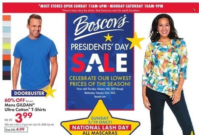 Boscov's (CT, DE, MD, NJ, NY, PA) Weekly Ad Flyer Specials February 16 to February 22, 2023