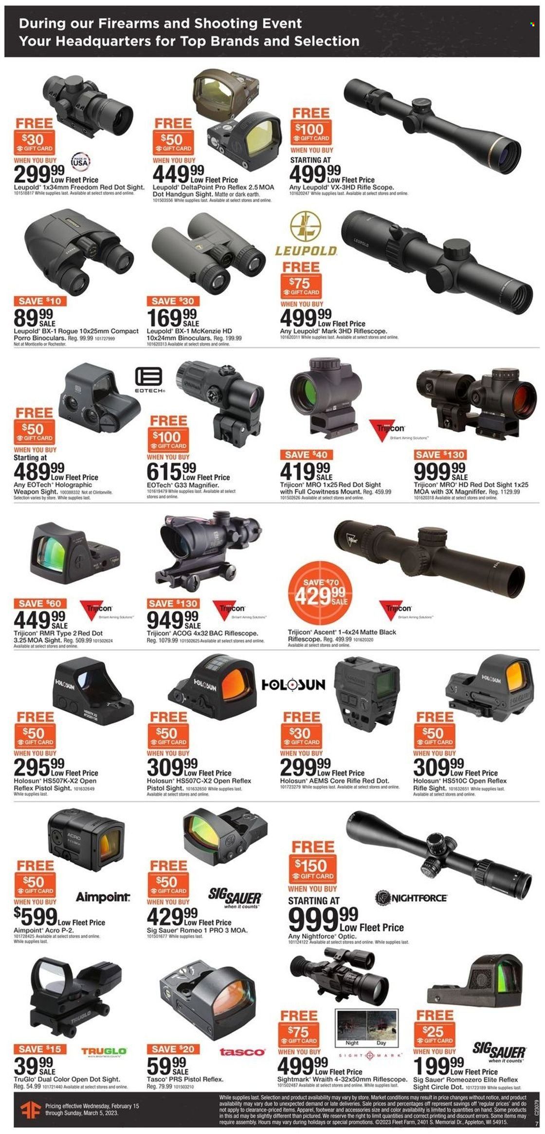Fleet Farm (IA, MN, ND, WI) Weekly Ad Flyer Specials February 15 to March 5, 2023