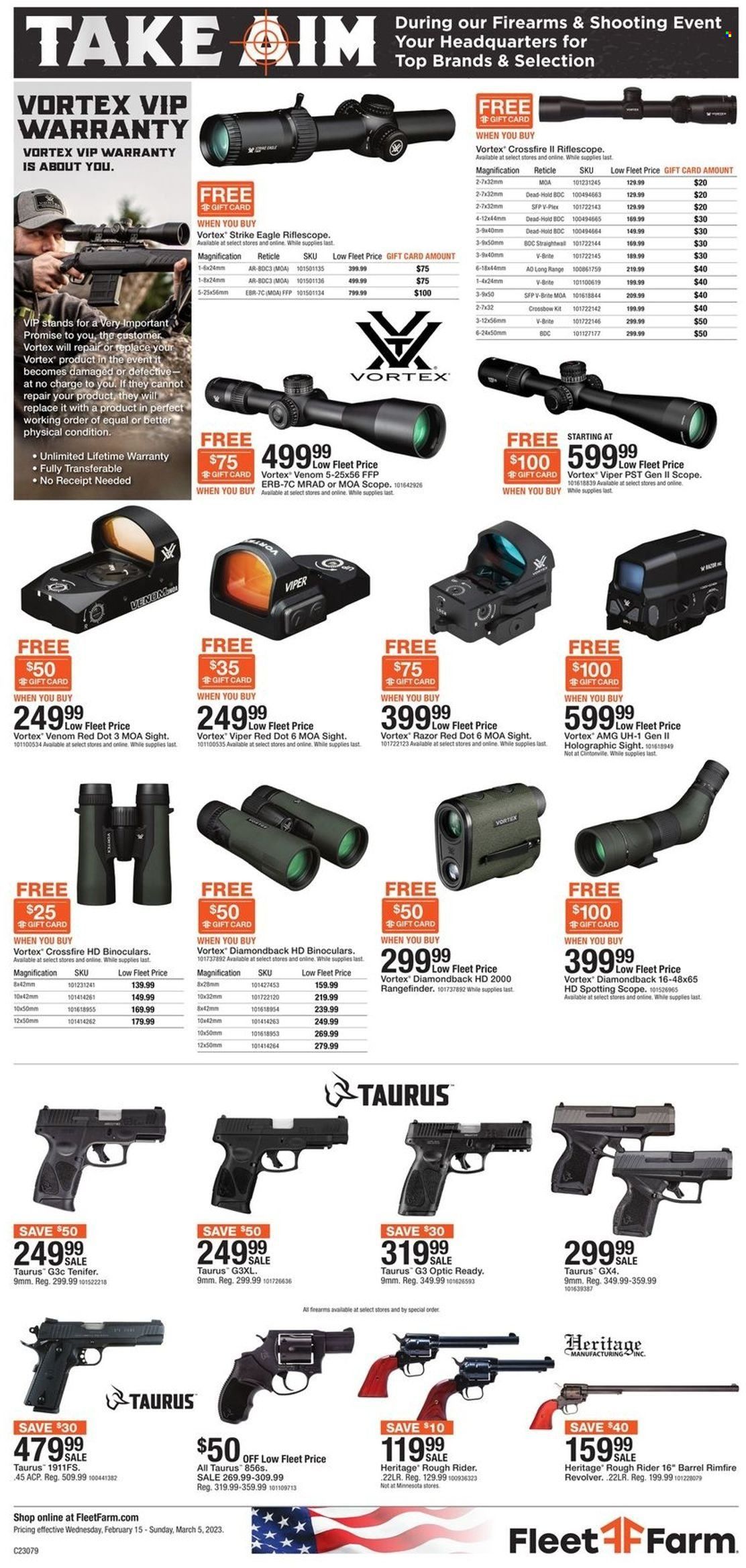 Fleet Farm (IA, MN, ND, WI) Weekly Ad Flyer Specials February 15 to March 5, 2023