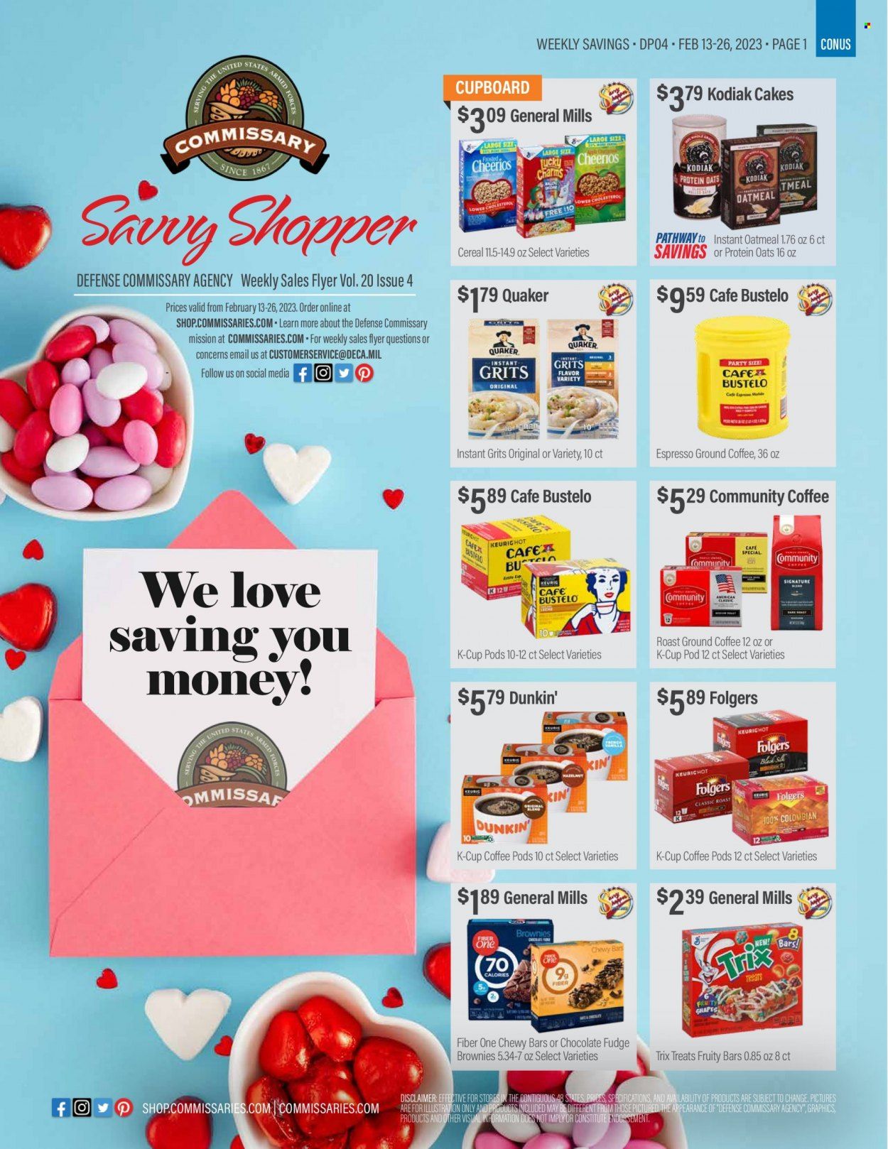 Commissary Weekly Ad Flyer Specials February 13 to February 26, 2023