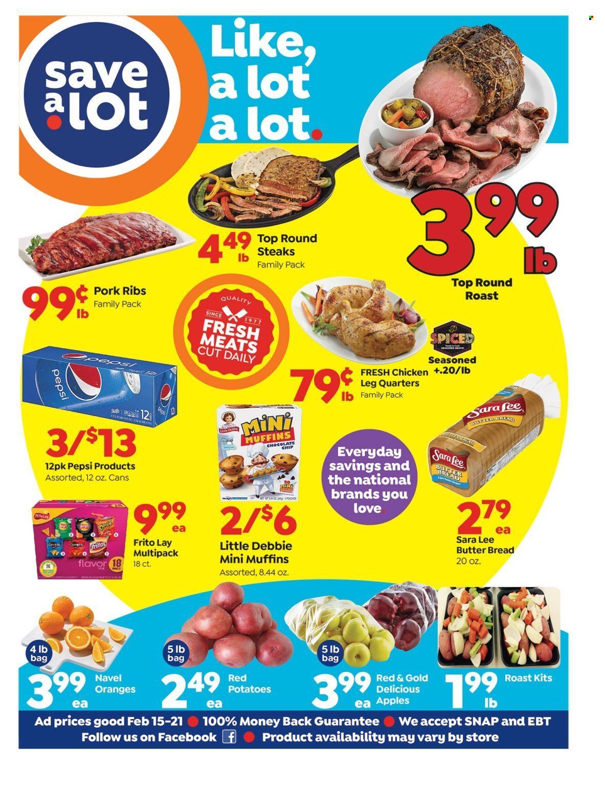 Save a Lot (KY, OH) Weekly Ad Flyer Specials February 15 to February 21, 2023