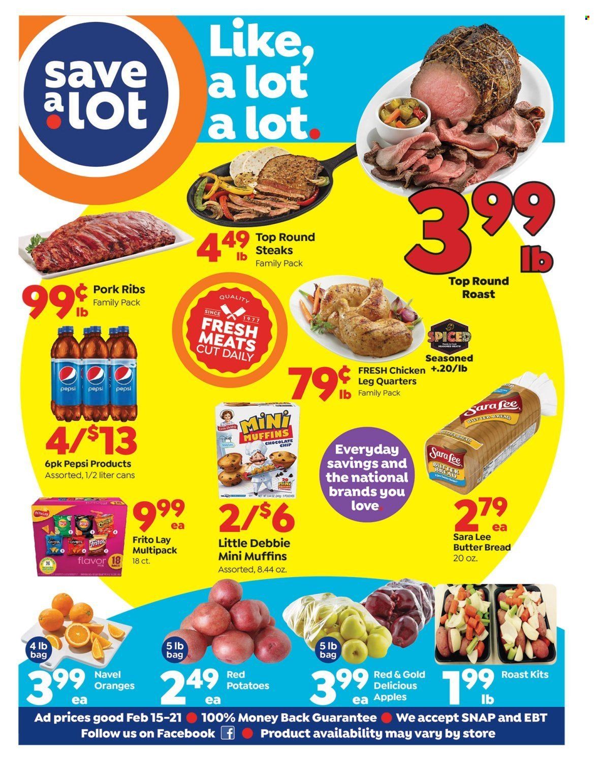Save a Lot (KY, NC) Weekly Ad Flyer Specials February 15 to February 21, 2023