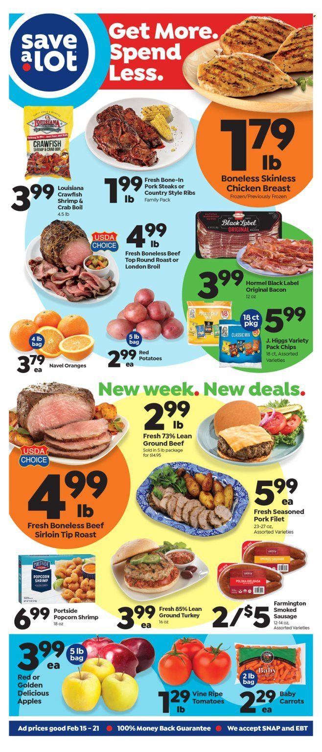 Save a Lot (LA, MS) Weekly Ad Flyer Specials February 15 to February 21, 2023