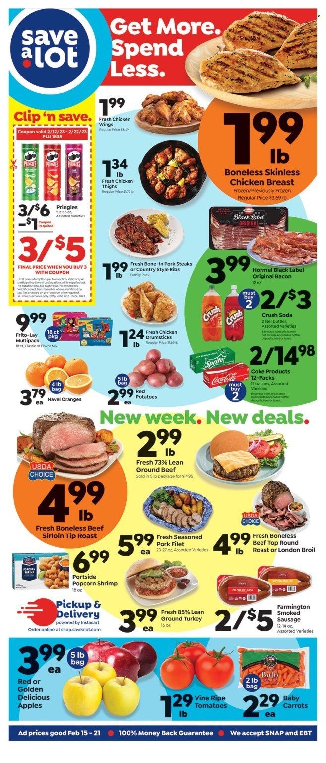 Save a Lot (KS, MO) Weekly Ad Flyer Specials February 15 to February 21, 2023